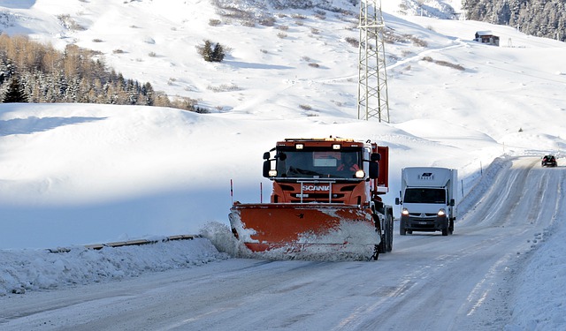 Winterdienst Schnee räumen